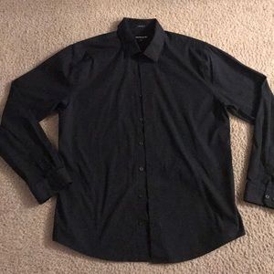 Black long sleeve Express button up